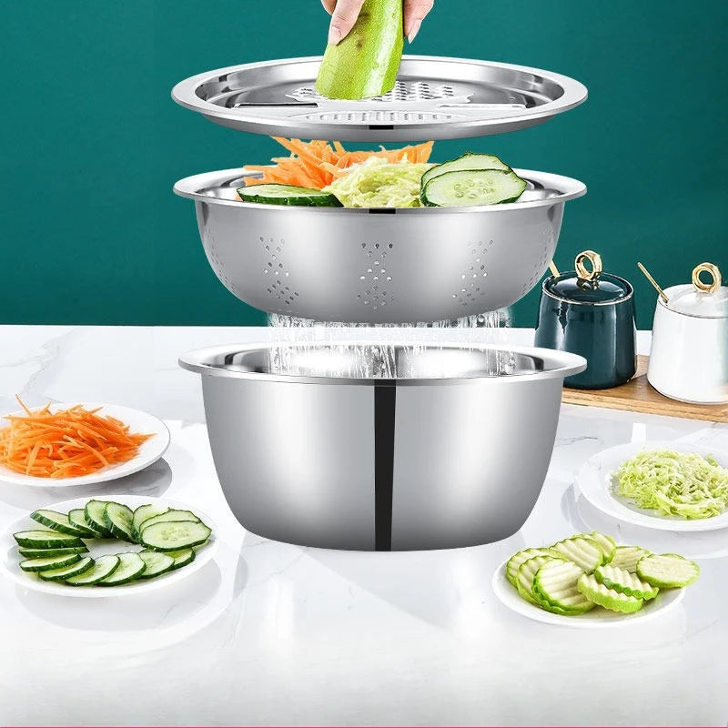 Coupe Légume avec bac récupérateur et saladier