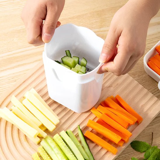 Coupe - Frites manuel | Coupe Frites et légumes taille uniforme en julienne™ - ustensilesZ