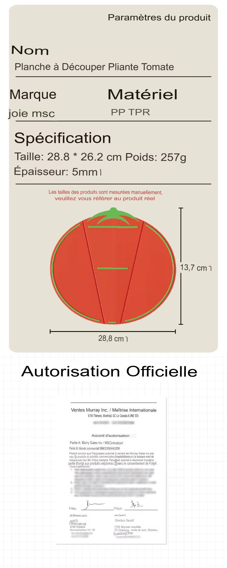Jolie Planche à découper Tomate™ | Planche à découper pliante Antibactérien Anti-alde Sans odeur Qualité alimentaire Fruits Cuisine Légumes