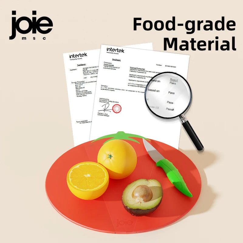 Jolie Planche à découper Tomate Planche à découper pliante Antibactérien Anti-alde Sans odeur Qualité alimentaire Fruits Cuisine Légumes