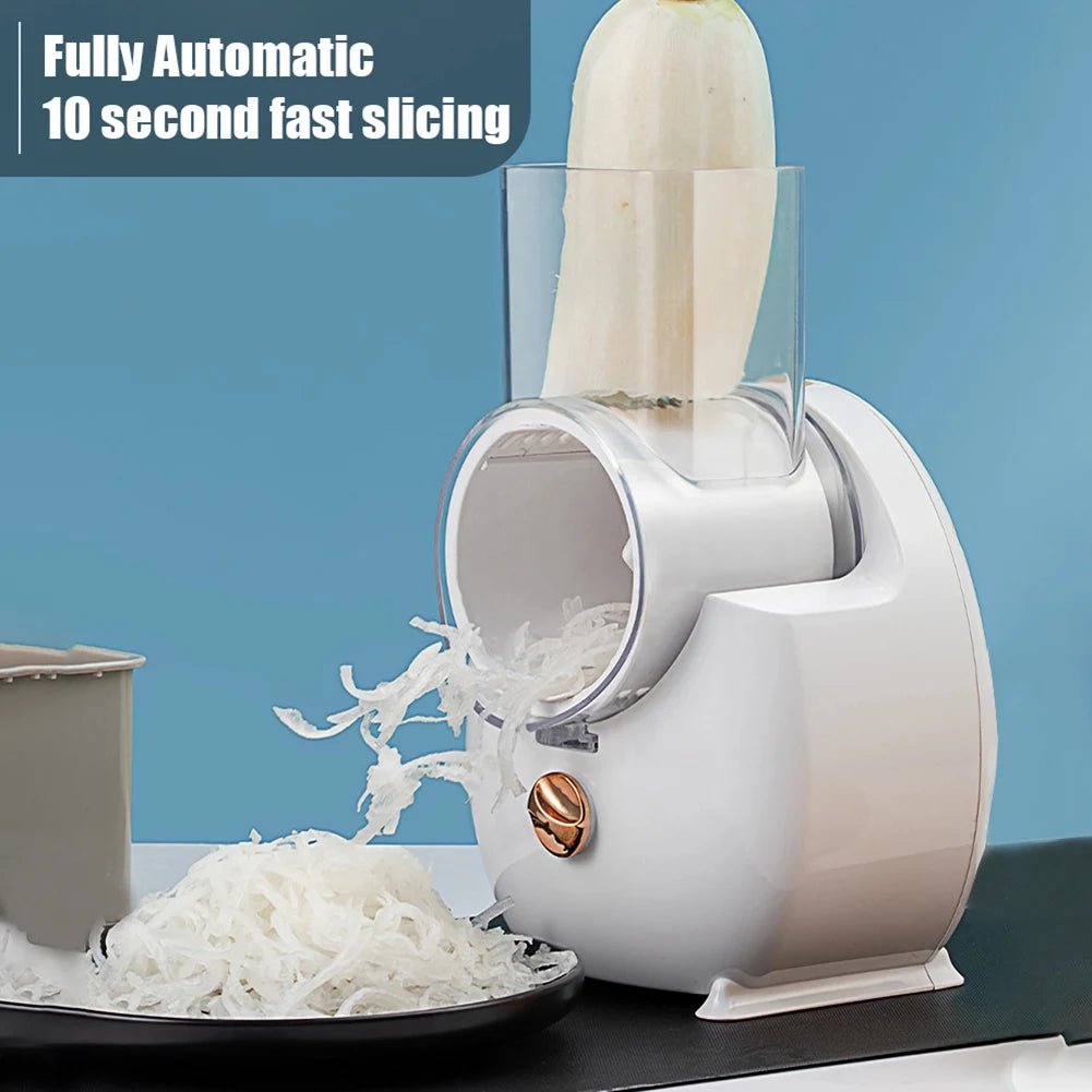 Râpe à Fromage Électrique Sans Fil – Coupe Automatique