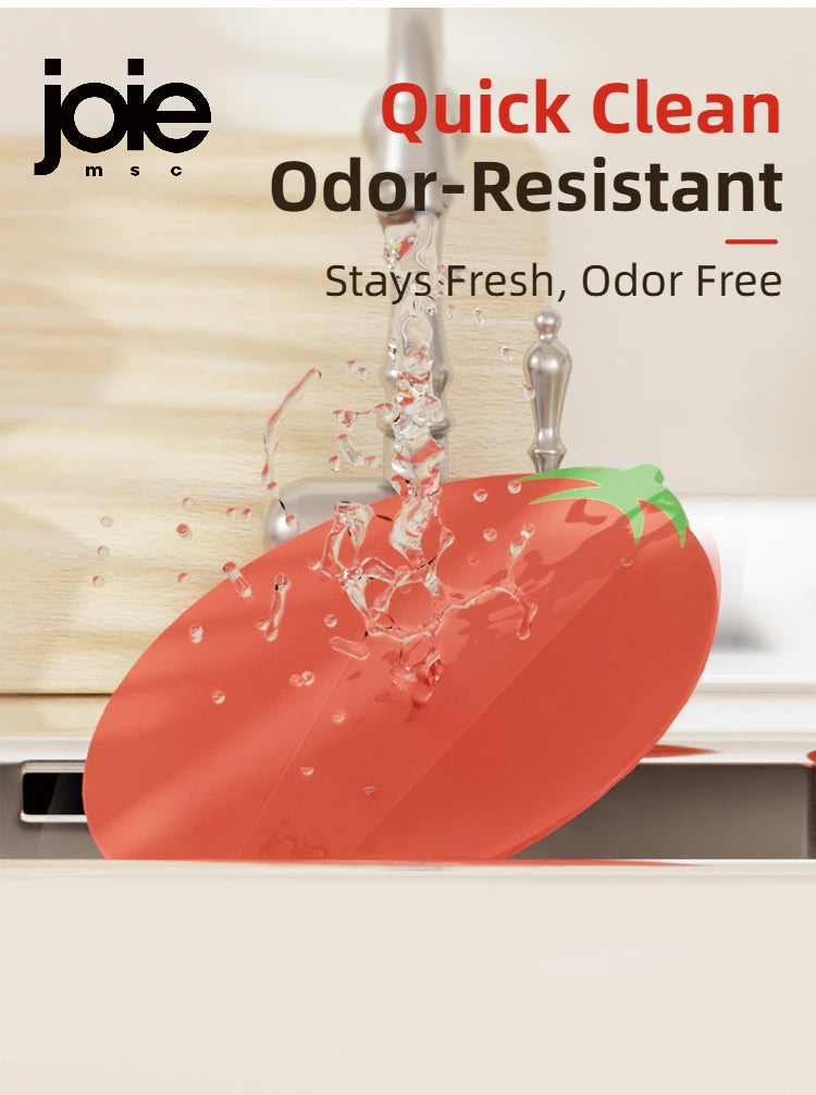 Jolie Planche à découper Tomate Planche à découper pliante Antibactérien Anti-alde Sans odeur Qualité alimentaire Fruits Cuisine Légumes