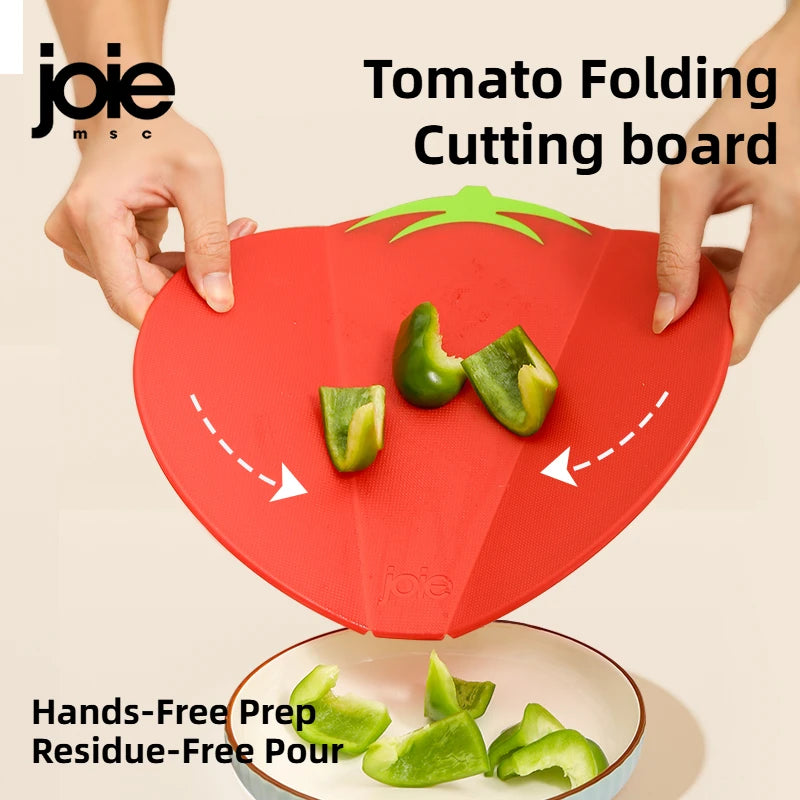 Jolie Planche à découper Tomate Planche à découper pliante Antibactérien Anti-alde Sans odeur Qualité alimentaire Fruits Cuisine Légumes