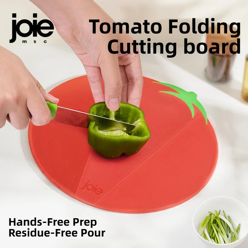 Jolie Planche à découper Tomate Planche à découper pliante Antibactérien Anti-alde Sans odeur Qualité alimentaire Fruits Cuisine Légumes
