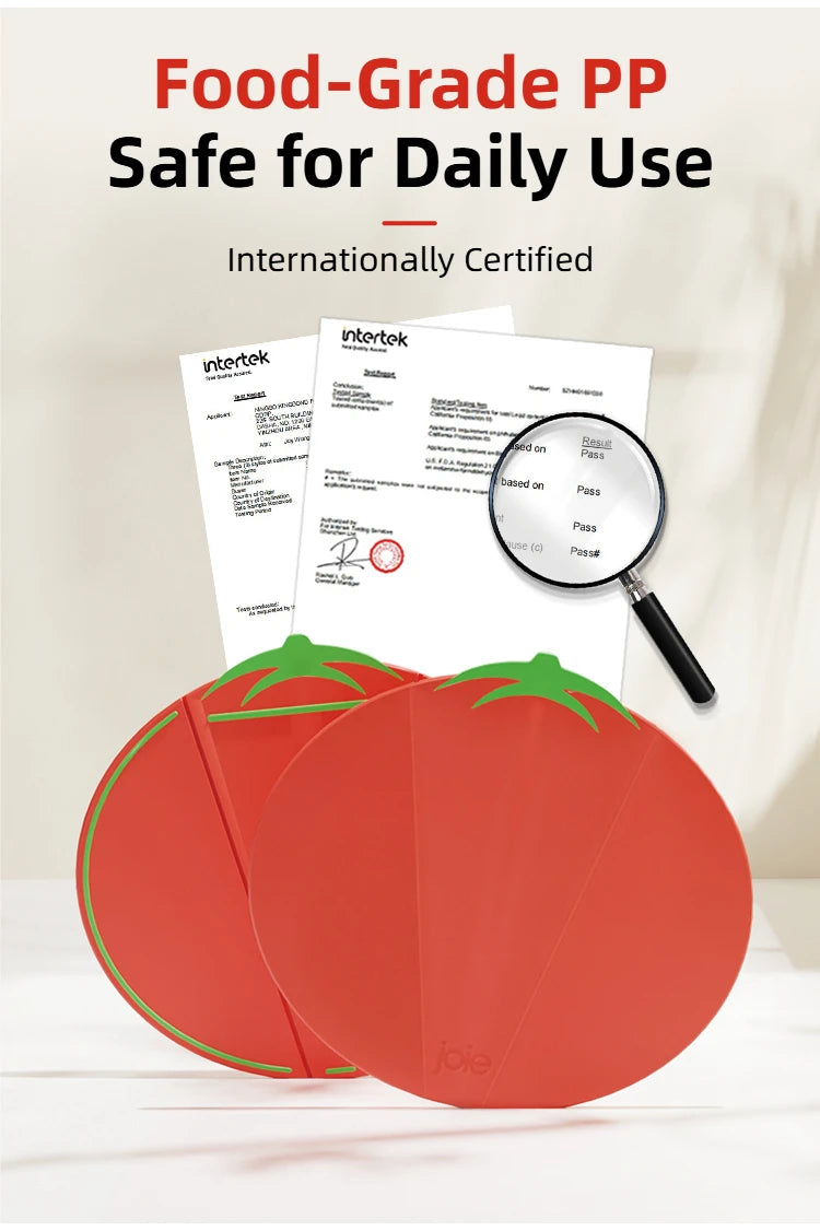 Jolie Planche à découper Tomate Planche à découper pliante Antibactérien Anti-alde Sans odeur Qualité alimentaire Fruits Cuisine Légumes