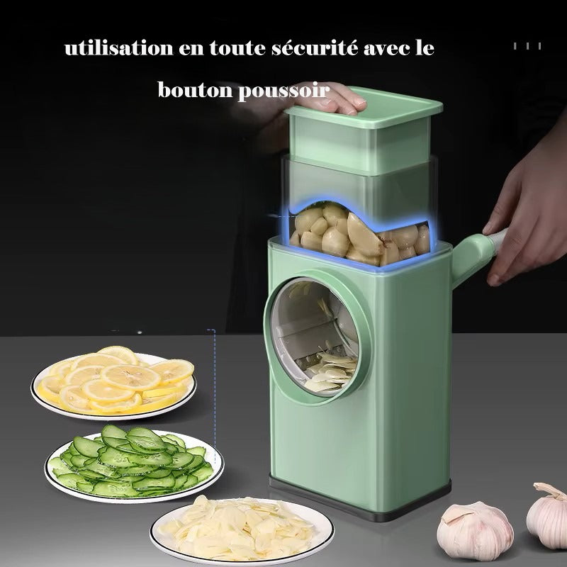 coupe legume 4 en 1 multifonctions™ | Sécurisé