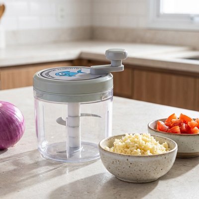 Mini hachoir manuel™ | Rapide et Pratique - ustensilesZ
