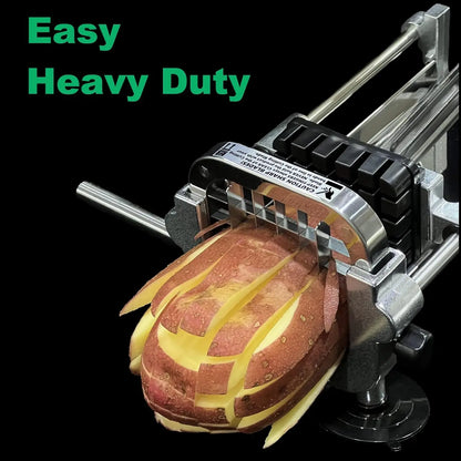 Coupe - frites | Trancheuse à frites™ robuste, coupe - pommes de terre en acier inoxydable pour patates douces, carottes, ignames, concombres - ustensilesZ