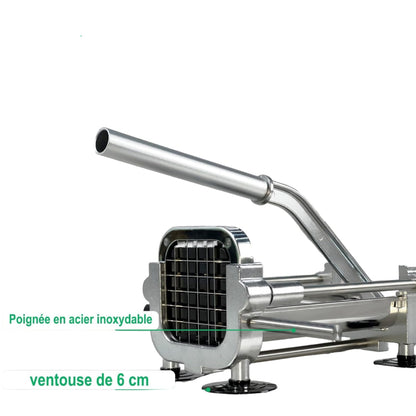 Coupe - frites | Trancheuse à frites™ robuste, coupe - pommes de terre en acier inoxydable pour patates douces, carottes, ignames, concombres - ustensilesZ