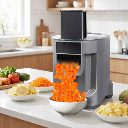 Coupe-légumes électrique multifonction commercial et familiale™ | 3 en 1