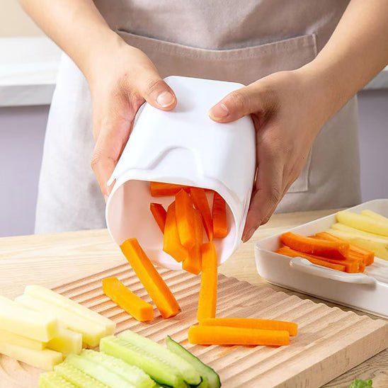 Coupe - Frites manuel | Coupe Frites et légumes taille uniforme en julienne™ - ustensilesZ