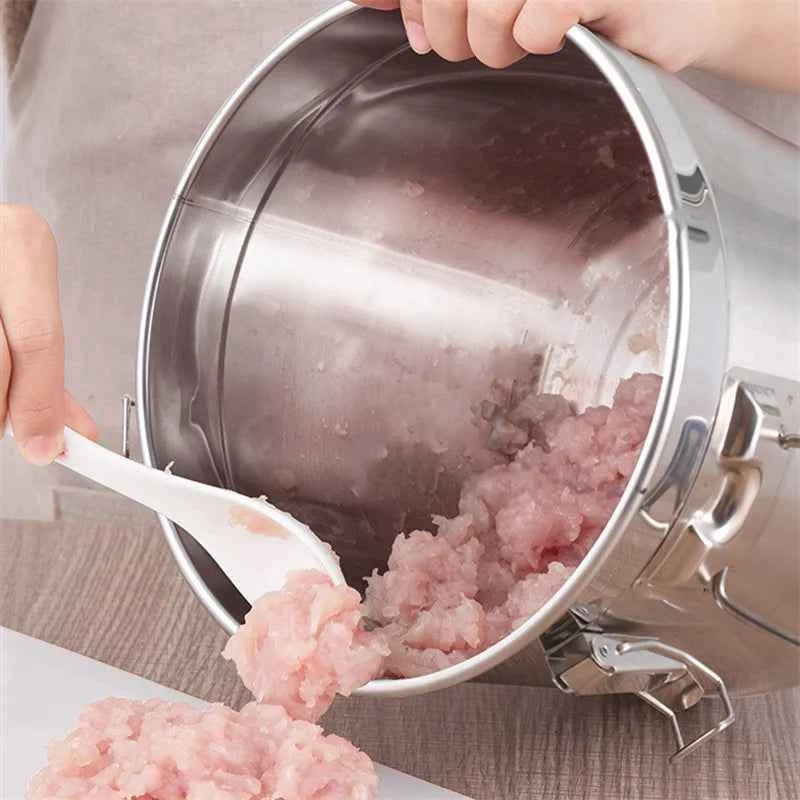 Hachoir a viande electrique de grande capacite et haute puissance robot culinaire en acier inoxydable machine commerciale 16L 20L
