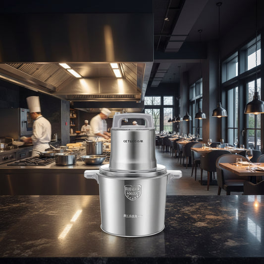 Hachoir a viande electrique de grande capacite et haute puissance robot culinaire en acier inoxydable machine commerciale familiale 16L 20L