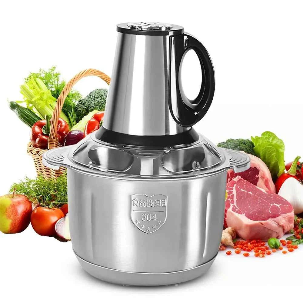 Hachoirs à viande électriques 5L Broyeur alimentaire multifonctionnel 