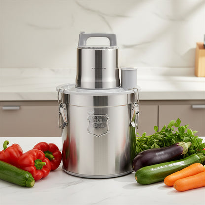 Hachoir a viande legume puree electrique de grande capacite et haute puissance robot culinaire en acier inoxydable machine commerciale 16L 20L
