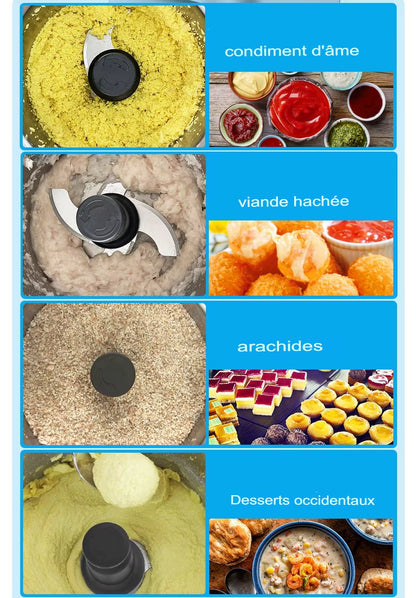 Hachoir alimentaire automatique professionnel
