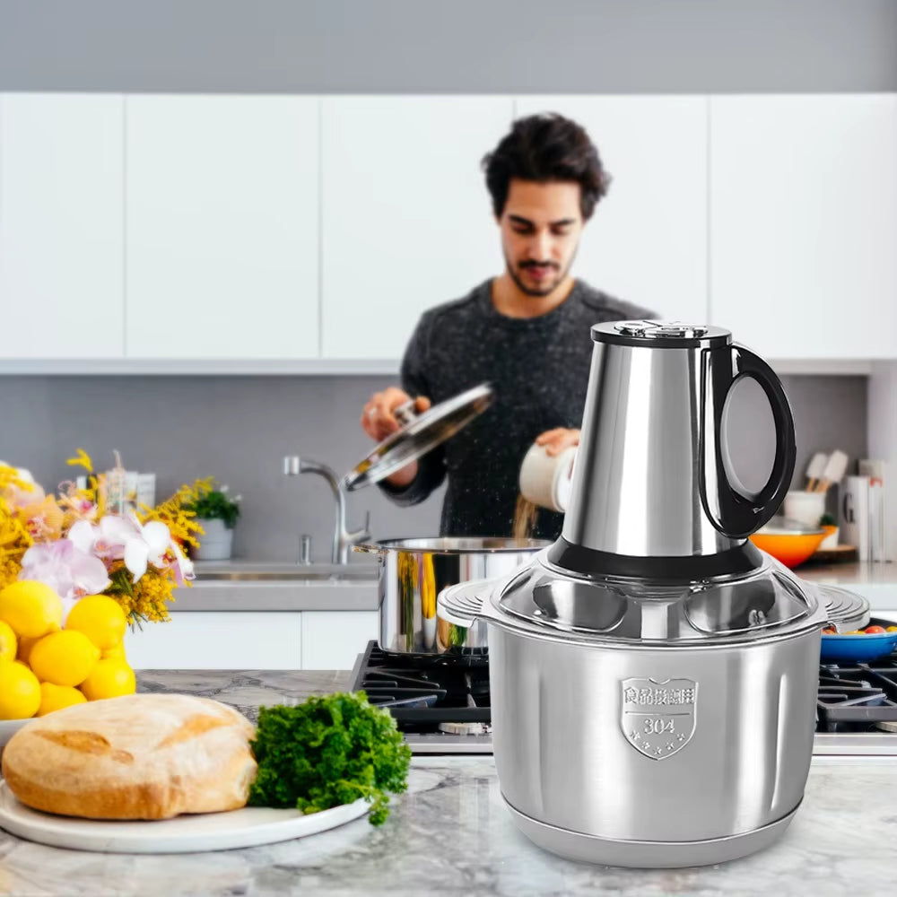 Hachoirs à viande électriques 5L Mixeur de cuisine
