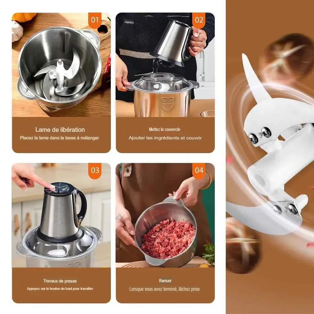 Hachoirs à viande électriques 5L