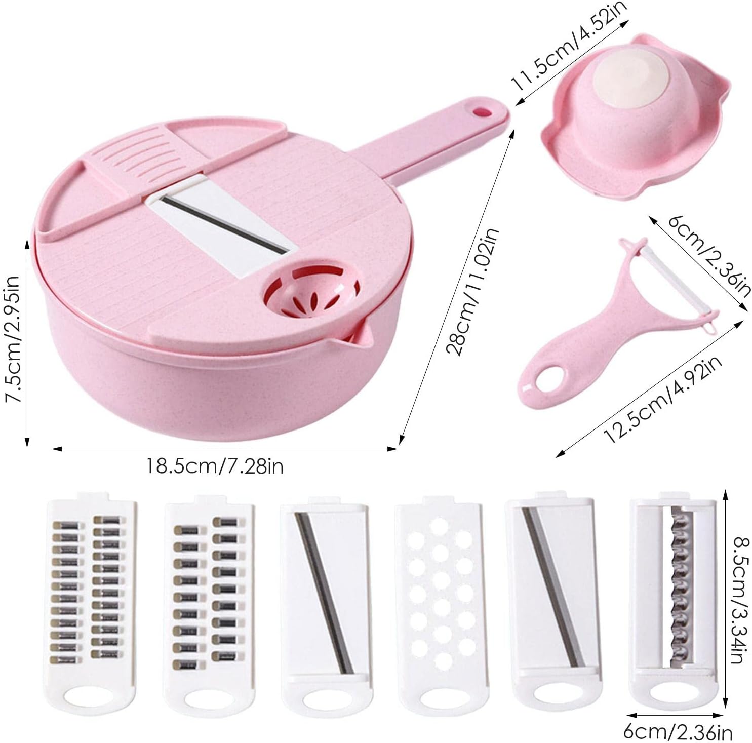 Mandoline Cuisine | Coupe Légumes Multifonctions™ - ustensilesZ