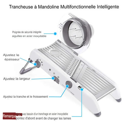 Mandoline  Coupe Légume Manuelle  réglable