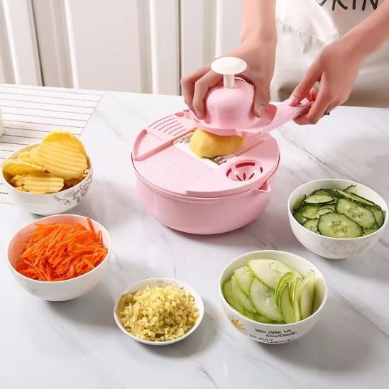 Mandoline Cuisine | Coupe Légumes Multifonctions™ - ustensilesZ