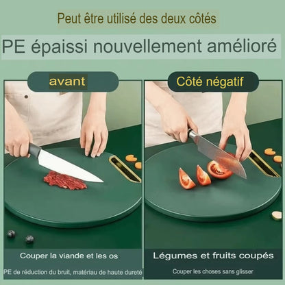 Planche à découper en plastique pour couper la viande 