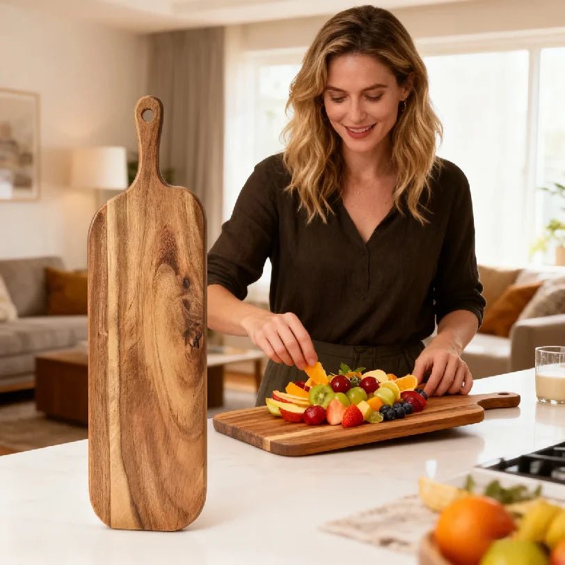 Planches à découper en bois pour cuisine SALADE DE FRUITS