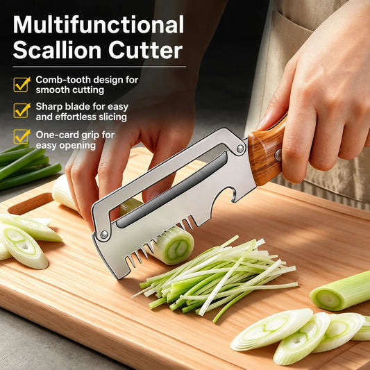 Éplucheur Trancheur 3-en-1 en Inox pour Légumes