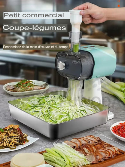 Hachoir Électrique™  | Entièrement Automatique pour Oignons Verts, Piments et Germes de Haricot