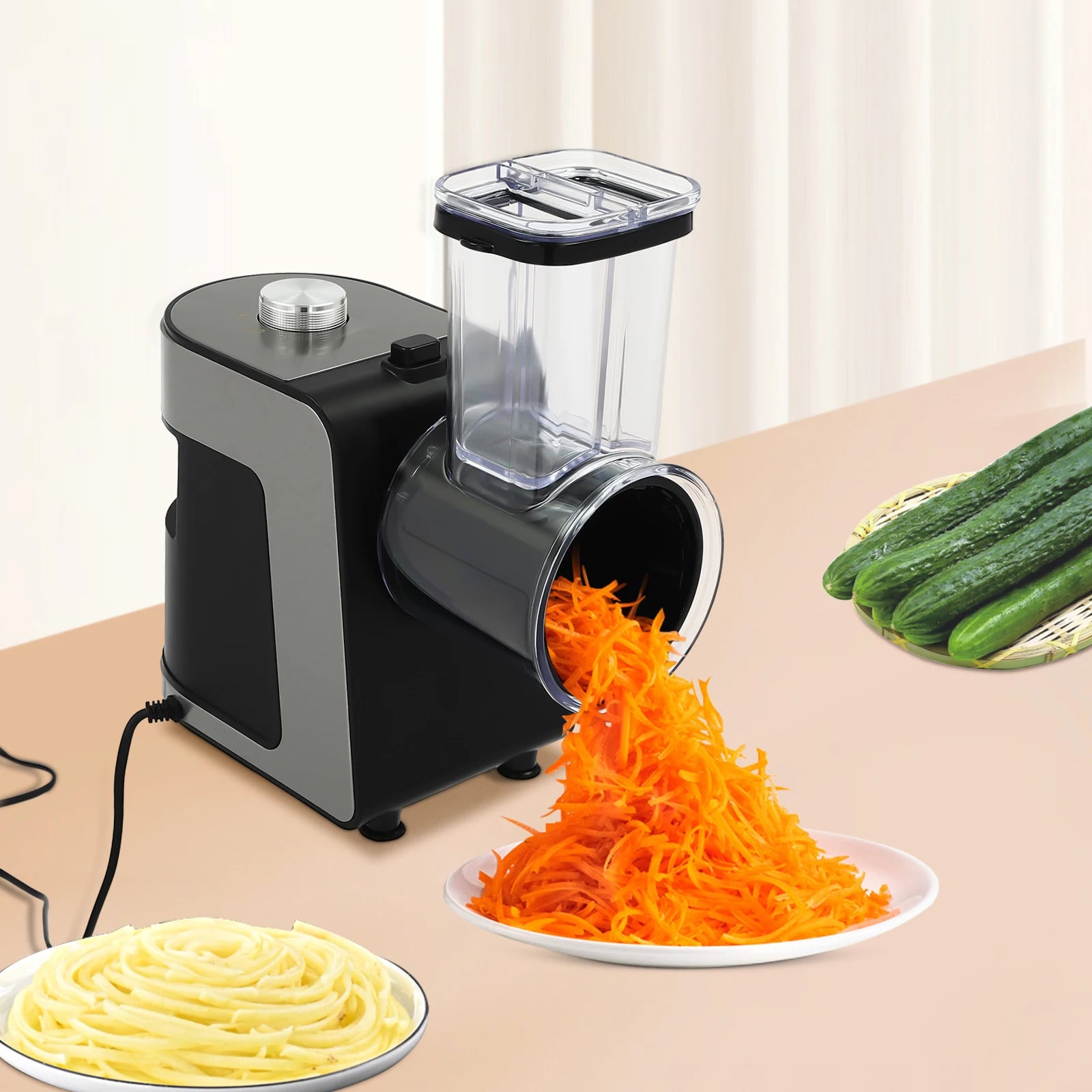 coupe legume electrique rape carotte