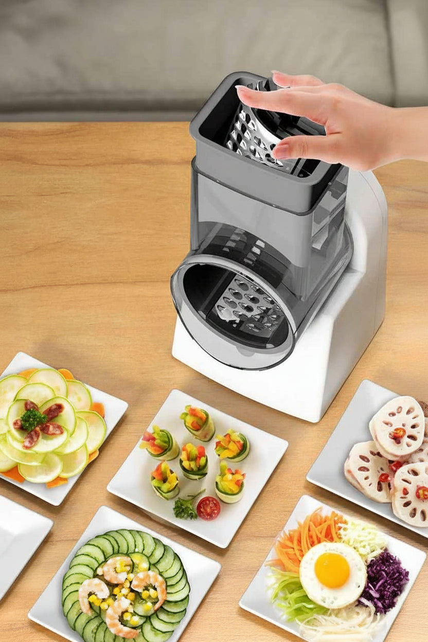 coupe legume fruit tambour rotatif large capacite