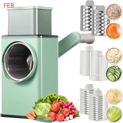 coupe legume 4 en 1 multifonctions™ | Sécurisé