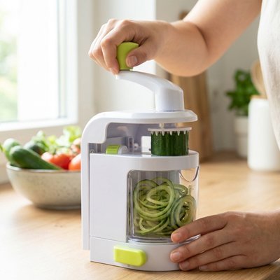 Coupe legumes en spirale concombres