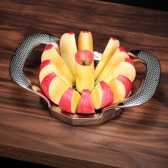 Coupe légumes pommes quartier