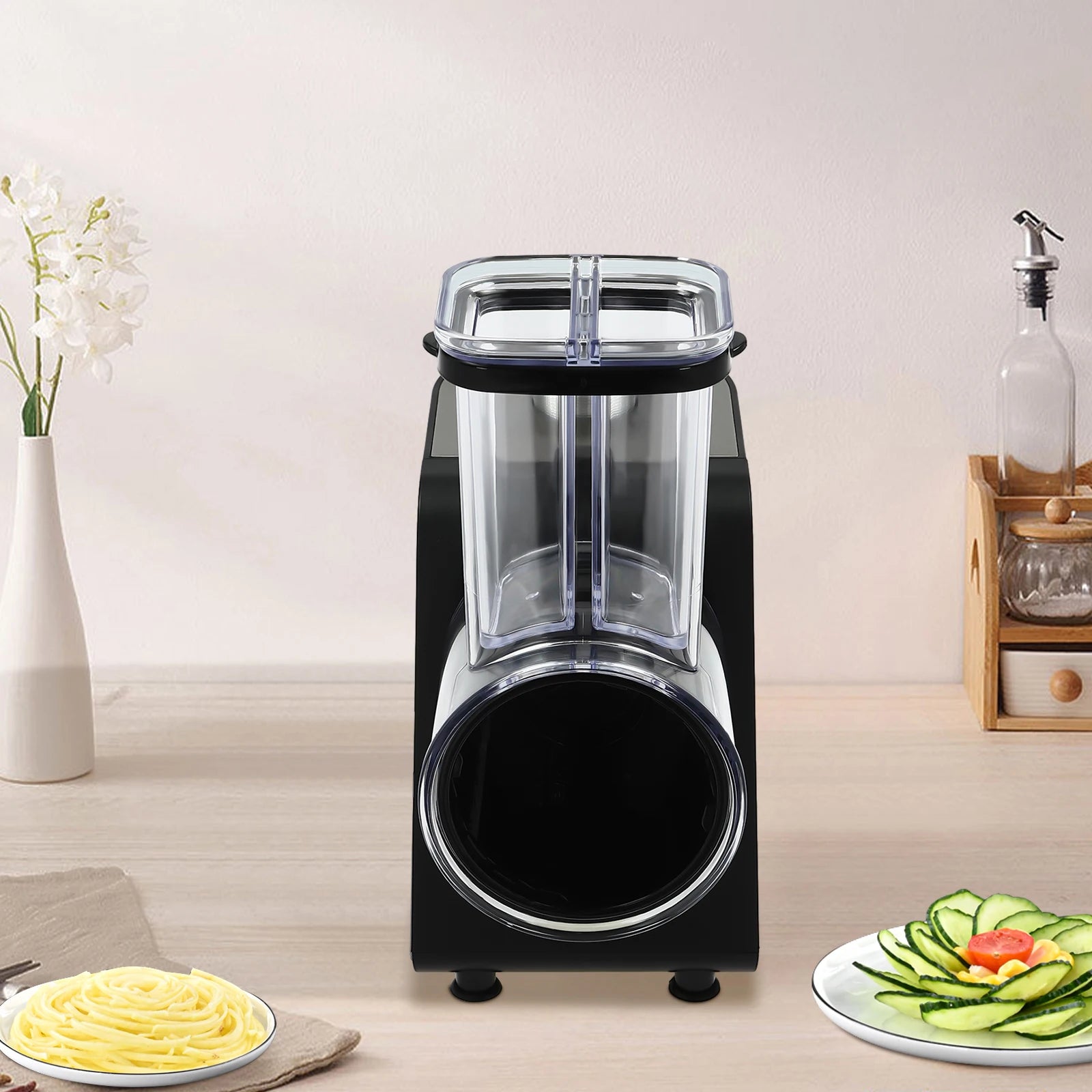 coupe legume electrique face