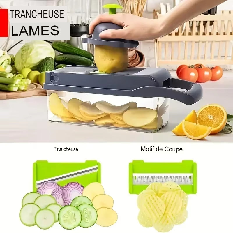  hachoir à légumes multifonction