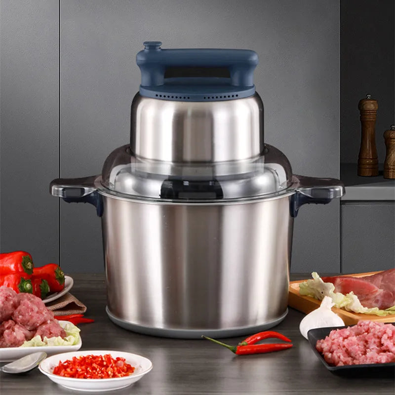 hachoir a viande electrique 8L Inox 1500W usage professionel  et domestique