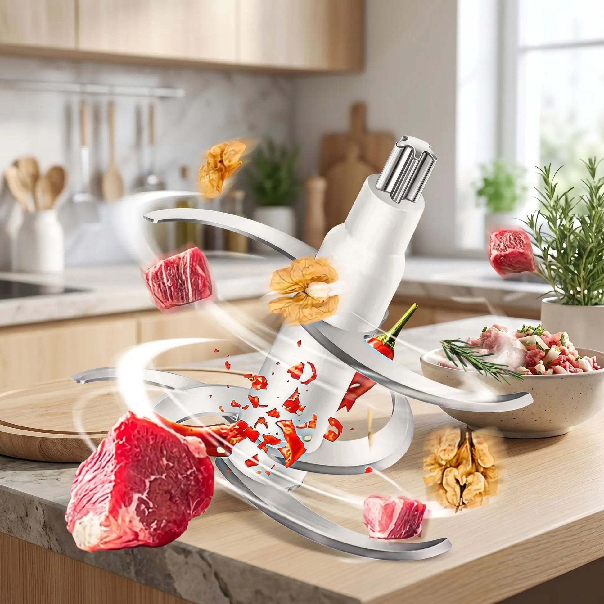 hachoir a viande electrique compact multi legume