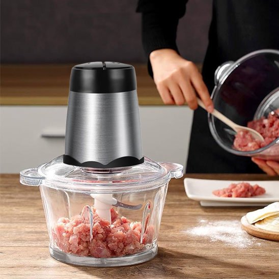 Hachoir electrique lame securite