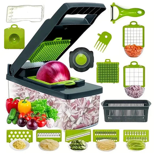 Coupe legume multifonctions 16 a 49 lames