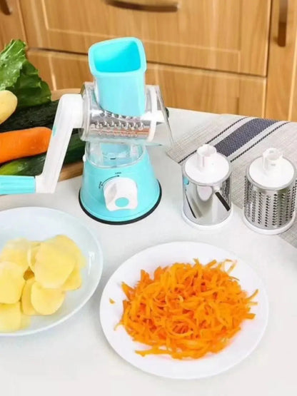 Mandoline de Cuisine Manuelle | Coupe Légumes à molette rotative™ - ustensilesZ