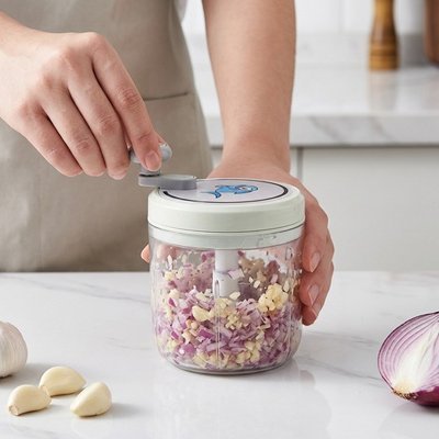 Mini hachoir manuel™ | Rapide et Pratique - ustensilesZ
