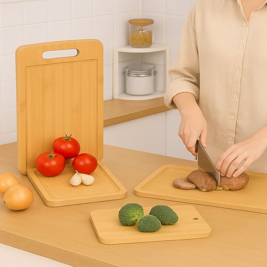 Planche à découper bois™ | Durable et Élégante - ustensilesZ