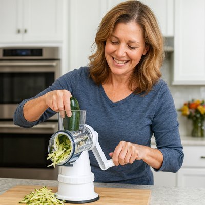 Râpe à légumes manuelle™ | Cuisine Pratique - ustensilesZ