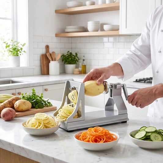 Râpe Manuelle Rotative™ | Pour Légumes Et Pommes De Terre